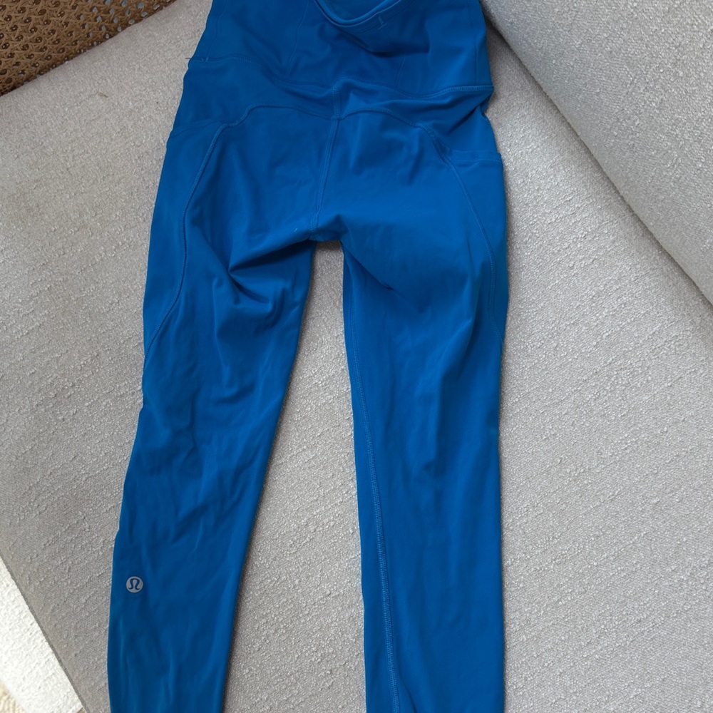 lululemon athletica Poolside Blue Wunder Train Leggings